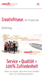 Mobile Screenshot of creativfriseur.de